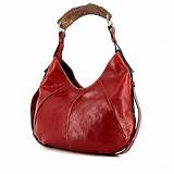 Yves Saint Laurent Red Handbag Pictures
