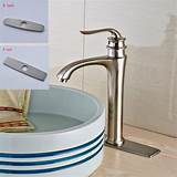 Images of Brushed Stainless Steel Bathroom Sink Faucets