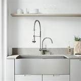 Photos of 36 Stainless Steel Apron Front Sink