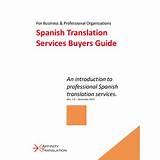 Spanish Translation Services Photos