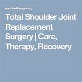 Pictures of Shoulder Replacement Recovery