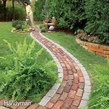 Garden Design Using Bricks Images
