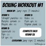 Boxing Training Exercises Images