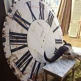 Photos of Magnolia Market Galvanized Clock
