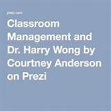 Pictures of Harry Wong Classroom Management