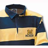Pictures of University Of Michigan Rugby Shirt