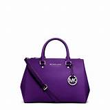 Pictures of Michael Kors Handbags Purple