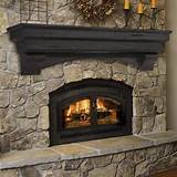 Fireplace Shelf Wood Pictures