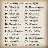 Fitness Workout Names Images