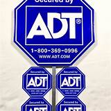Adt Sign And Stickers Photos