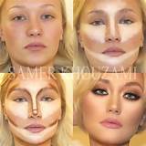 How To Contour Face With Makeup Photos
