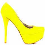 Yellow High Heels Photos