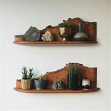 Photos of Natural Wood Wall Shelves