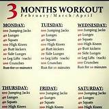 Daily Routine Exercise Images