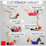 Fitness Exercises Stomach Photos
