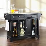Crosley Furniture Stainless Steel Top Kitchen Cart Images