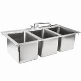 Photos of Commercial 3 Bay Sinks