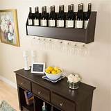 Wine Glass Display Shelf Pictures