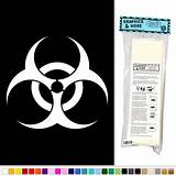 Photos of Biohazard Symbol Sticker