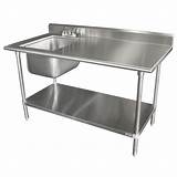 Photos of Commercial Vegetable Sink