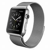 Pictures of Silver Stainless Steel Apple Watch