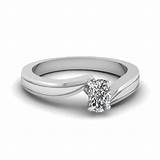 Photos of Diamond Solitaire White Gold Ring