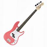 Pink Electric Bass Images