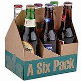 Cardboard 6 Pack Bottle Carrier Kraft Images