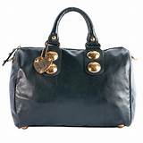 Photos of Gucci Leather Boston Handbag