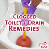 Clogged Toilets Home Remedies Images