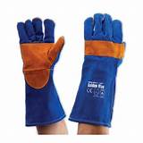 Pictures of Kevlar Blue Welding Gloves