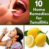 Tonsillitis Home Remedies Pain Images