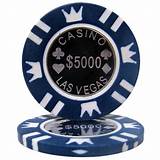 Images of Coin Inlay Poker Chips