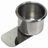 Stainless Steel Poker Table Cup Holder