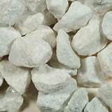 Photos of White Decorative Rock Landscaping