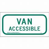 Pictures of Handicap Van Accessible Parking