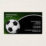 Soccer Business Cards Pictures