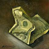 100 Dollar Bill Painting Pictures
