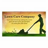 Landscaping Business Cards Examples Photos