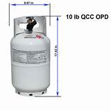 Propane Cylinder Dimensions