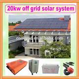 Off Grid Solar Panel System Images