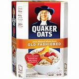 Calories In Quaker Old Fashioned Oats Images