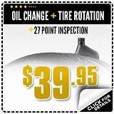 Oil Change Tire Rotation Specials Pictures