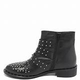 Black Ankle Boots With Studs Pictures