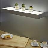 Photos of Floating Shelves With Led Lights