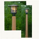 Images of Wood Light Posts Residential