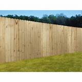 Pictures of Lowes Wood Panel Fence