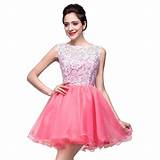Cheap Short Pink Dresses