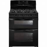 Pictures of Kenmore Gas Range Black