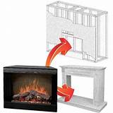 Images of Electric Fireplace Insert For Existing Fireplace